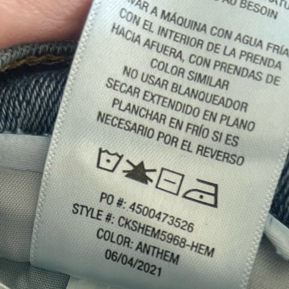 Joe’s Jeans The Icon Mid Rise Skinny Jeans Anthem Size 31 - Picture 7 of 7